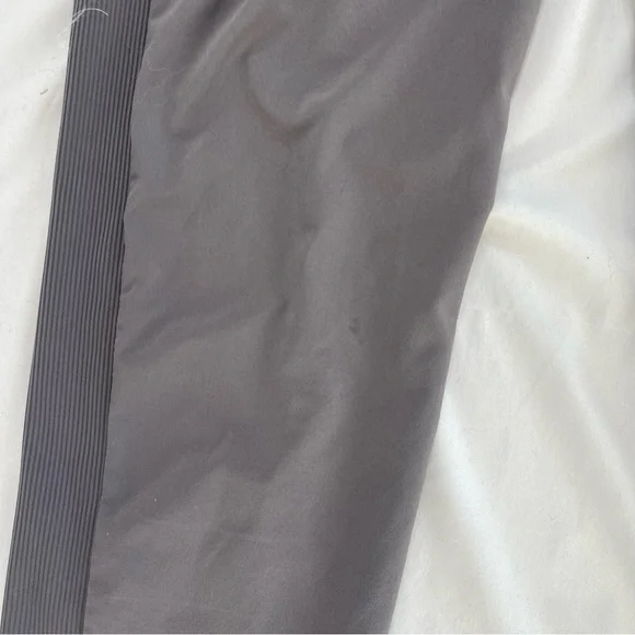 Athleta Brooklyn Ankle Casual Work Purple Grey Track Sweatpants Pants Joggers 0 - Picture 6 of 7